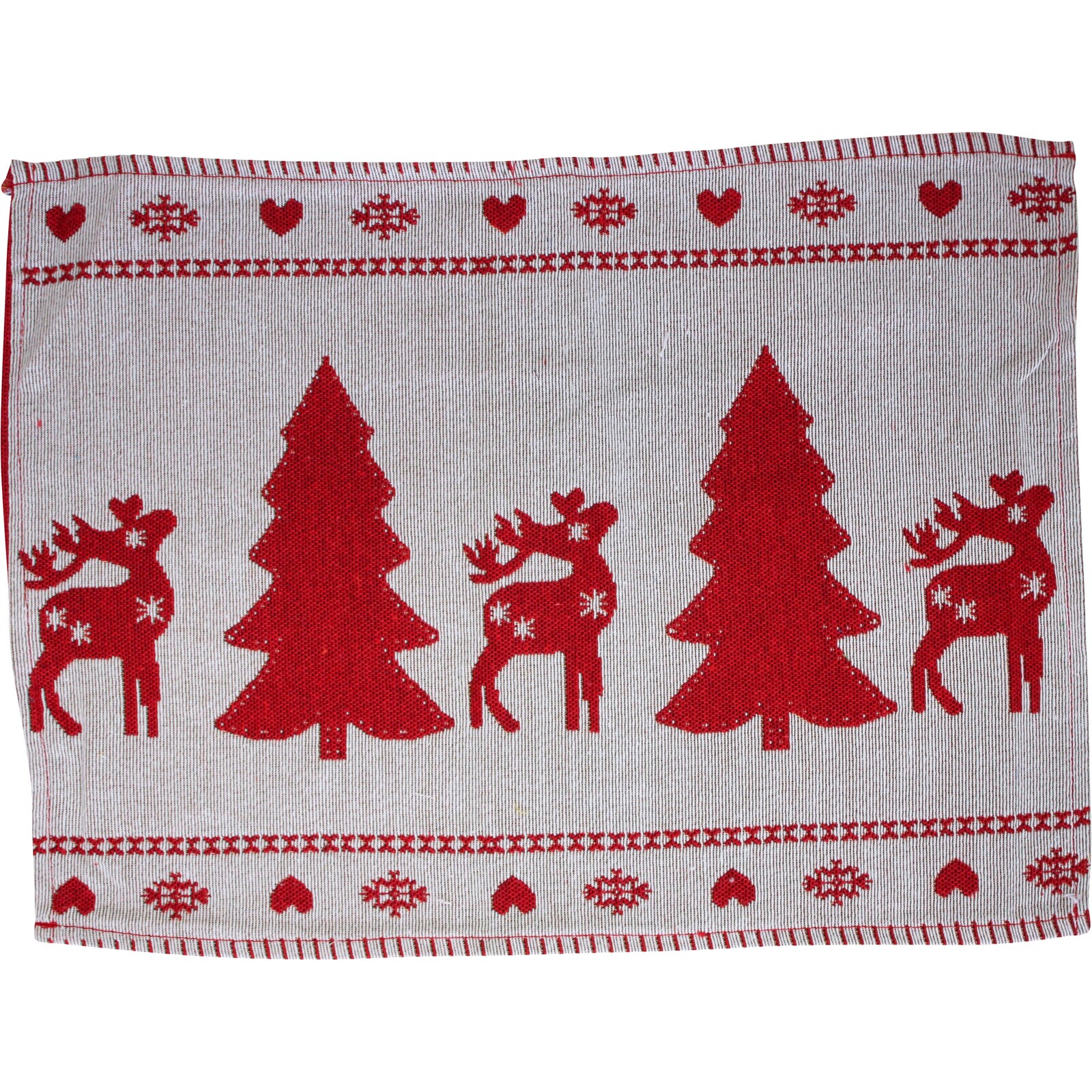 Placemat Christmas Row