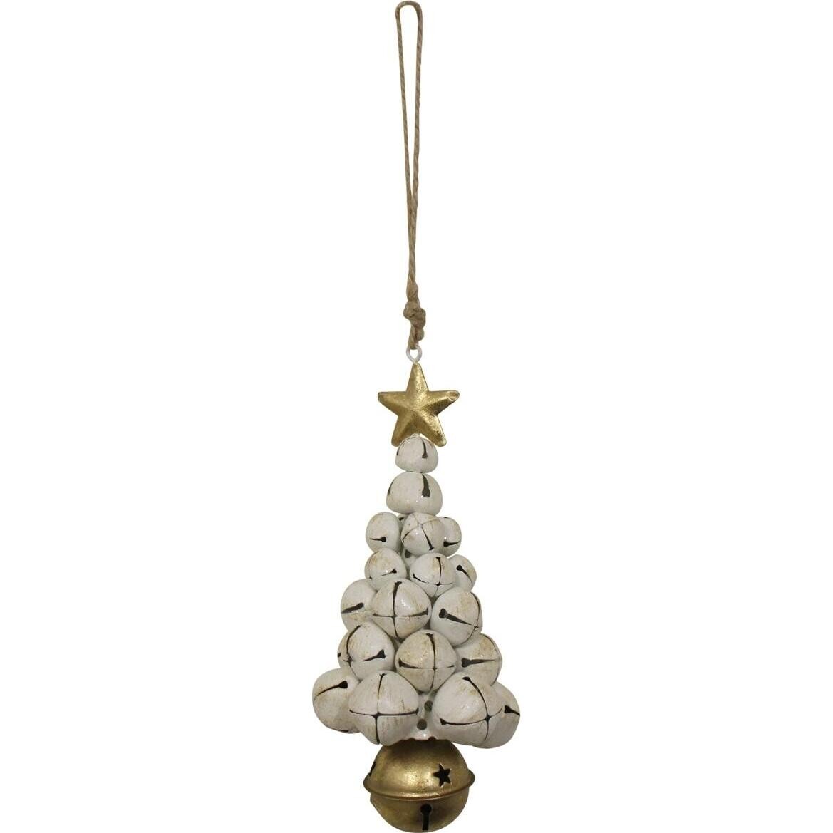 Hanging Bell Gold Xmas TreeGold