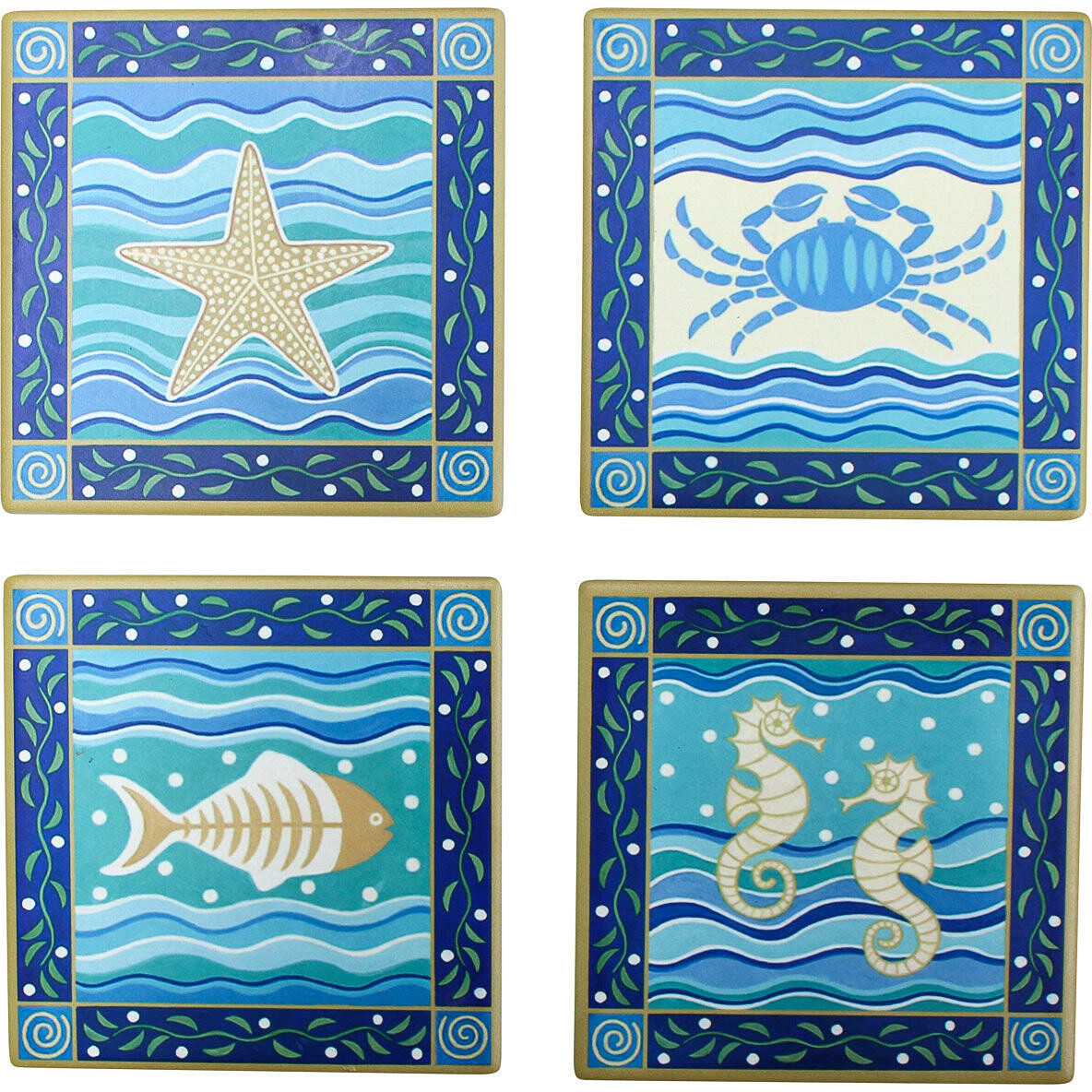 Coasters Classic Ocean Asstd