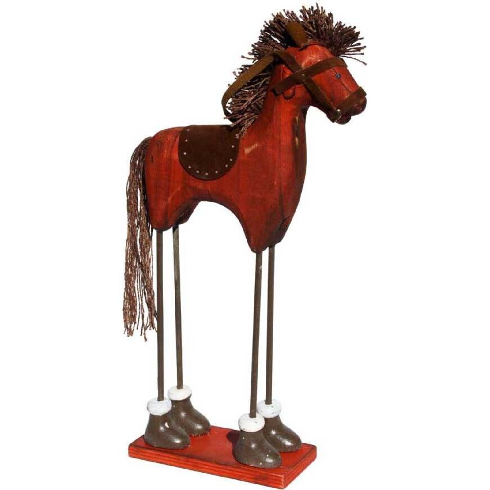 Standing Horse Red Lg