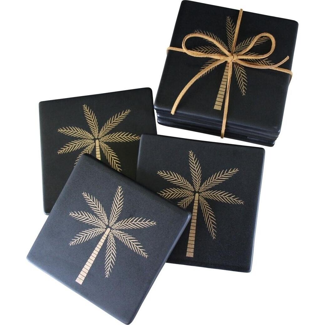 Coasters  Black Palm