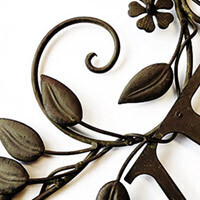 Wall Decor - Love Floral Dark