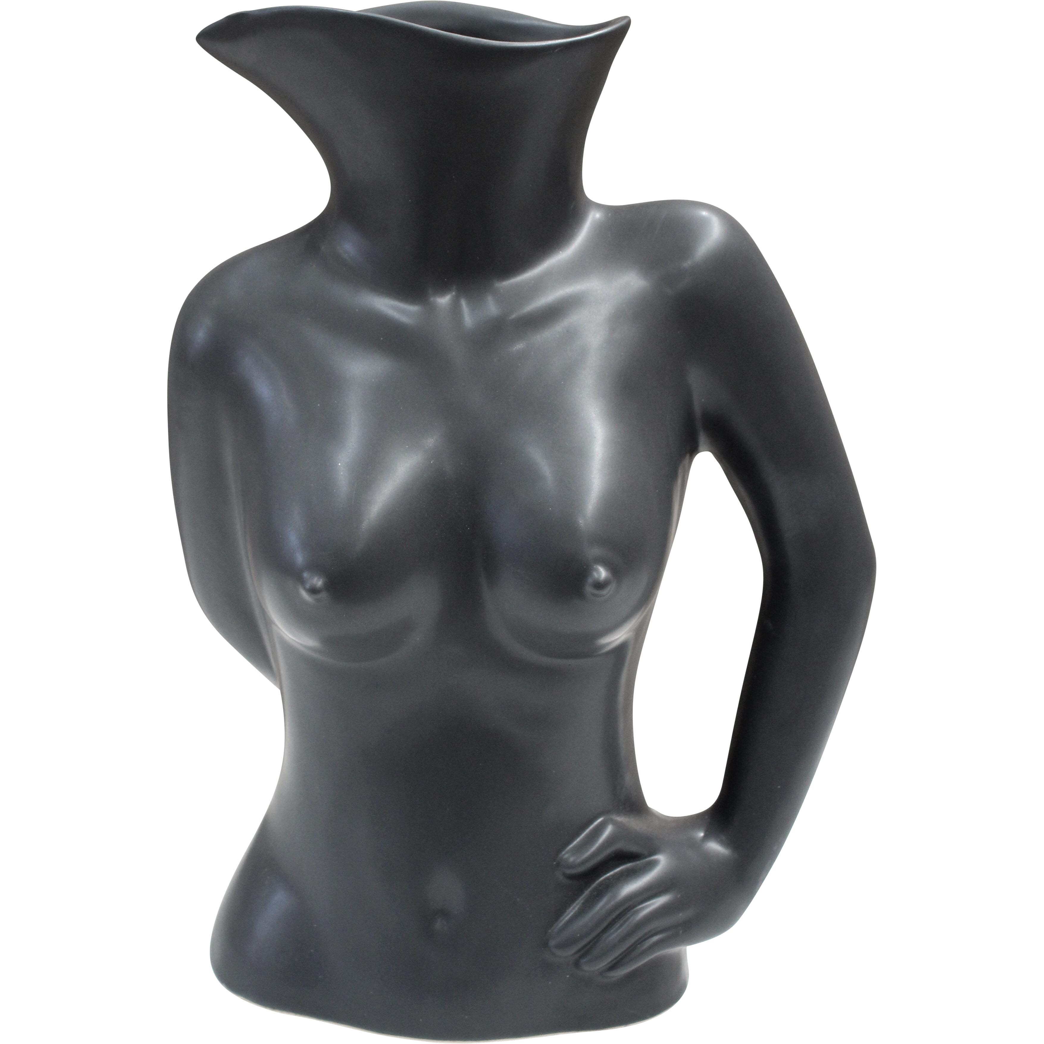 Lola Bodice Jug Matt Black