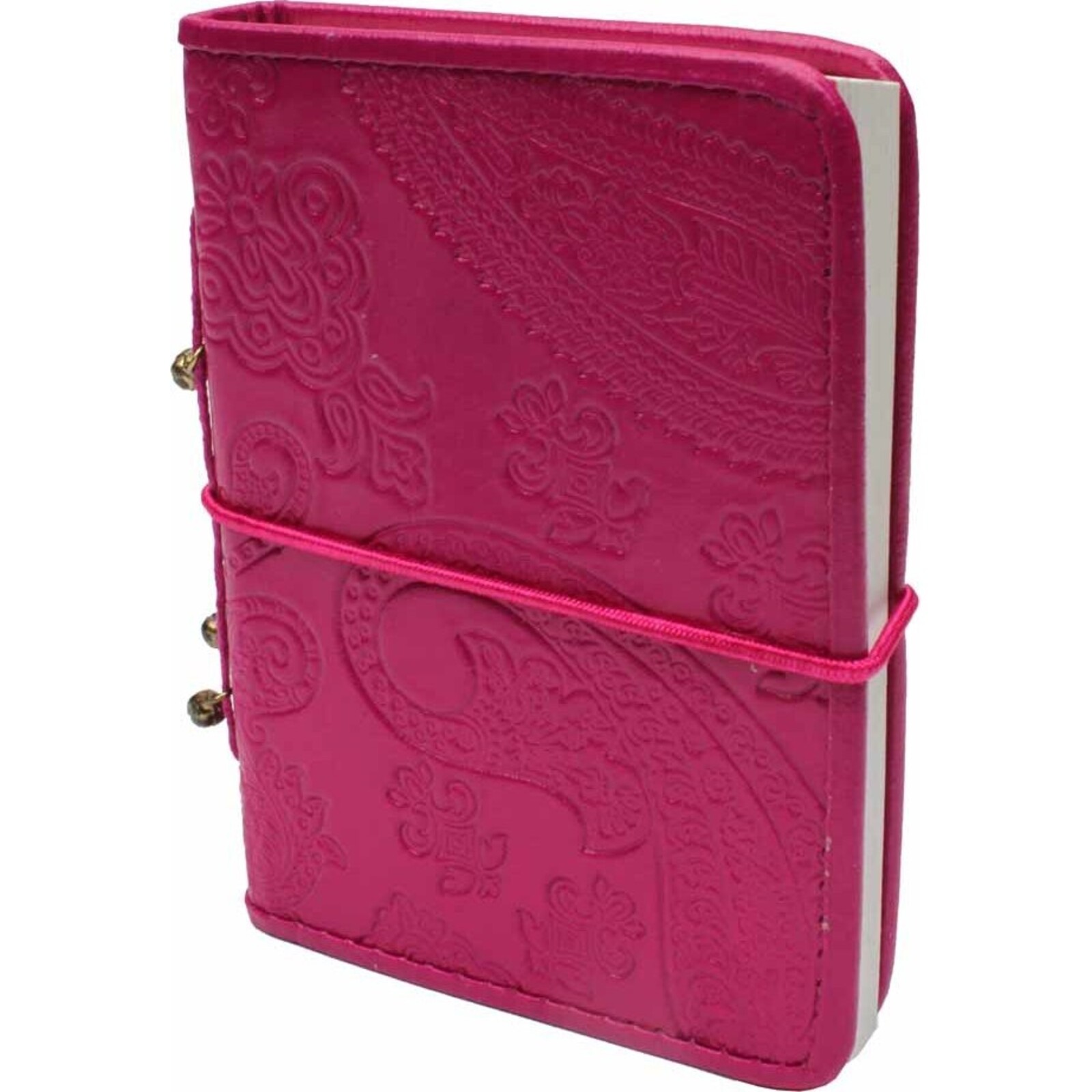 Leather Notebook Pink Sellado SML