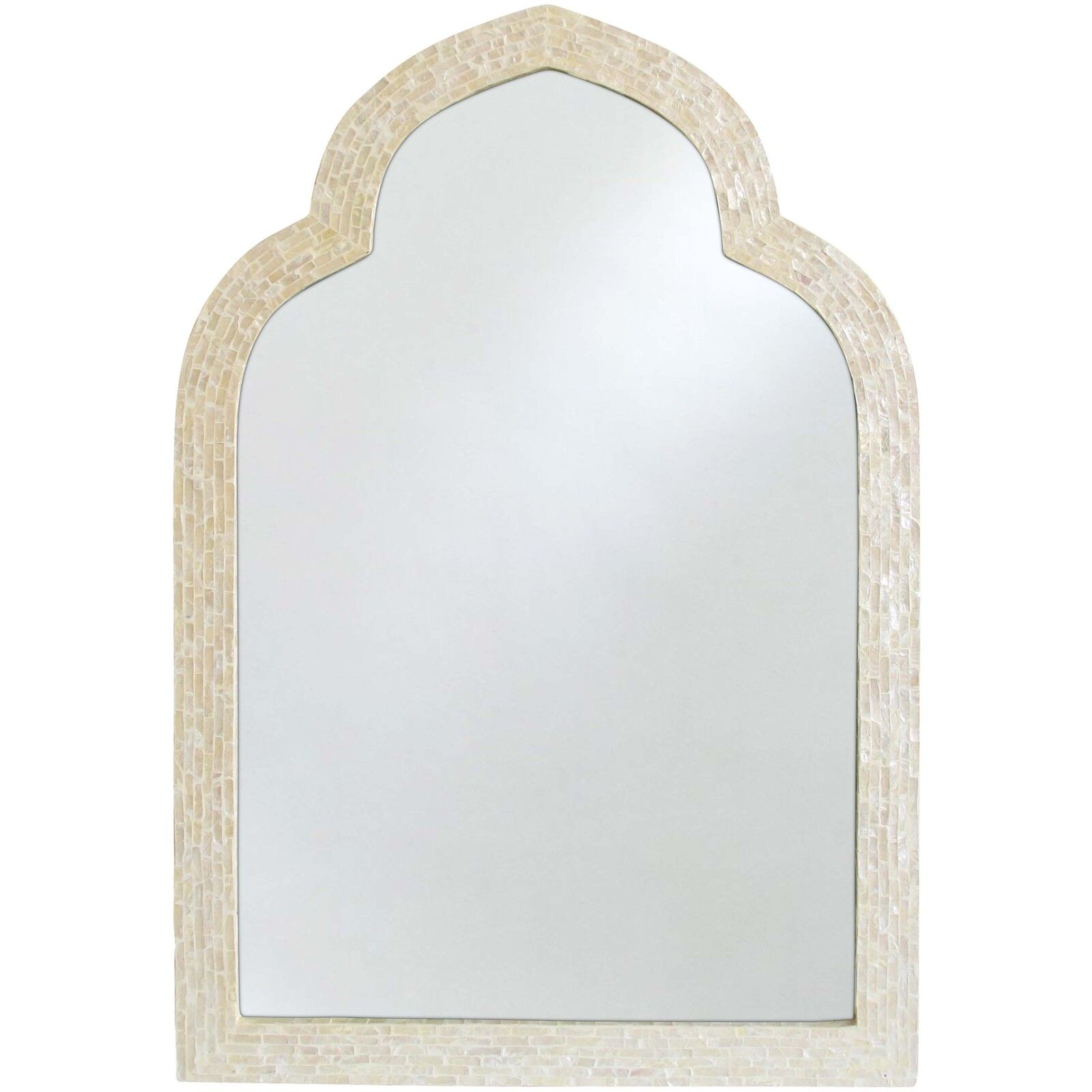 Mirror Moroc Ivory Tiled
