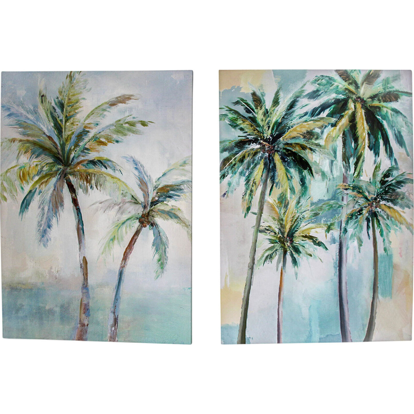 Canvas S/2 Palms