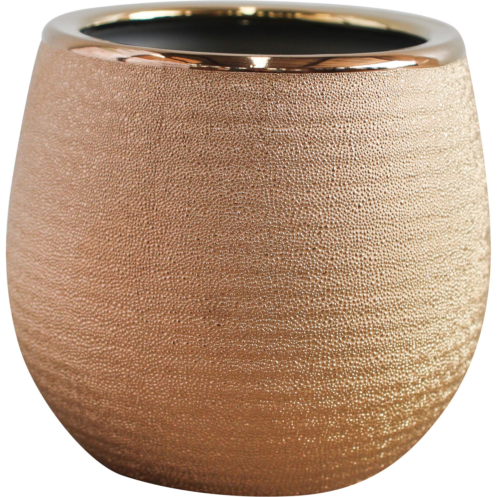 Planter Textured Bronze