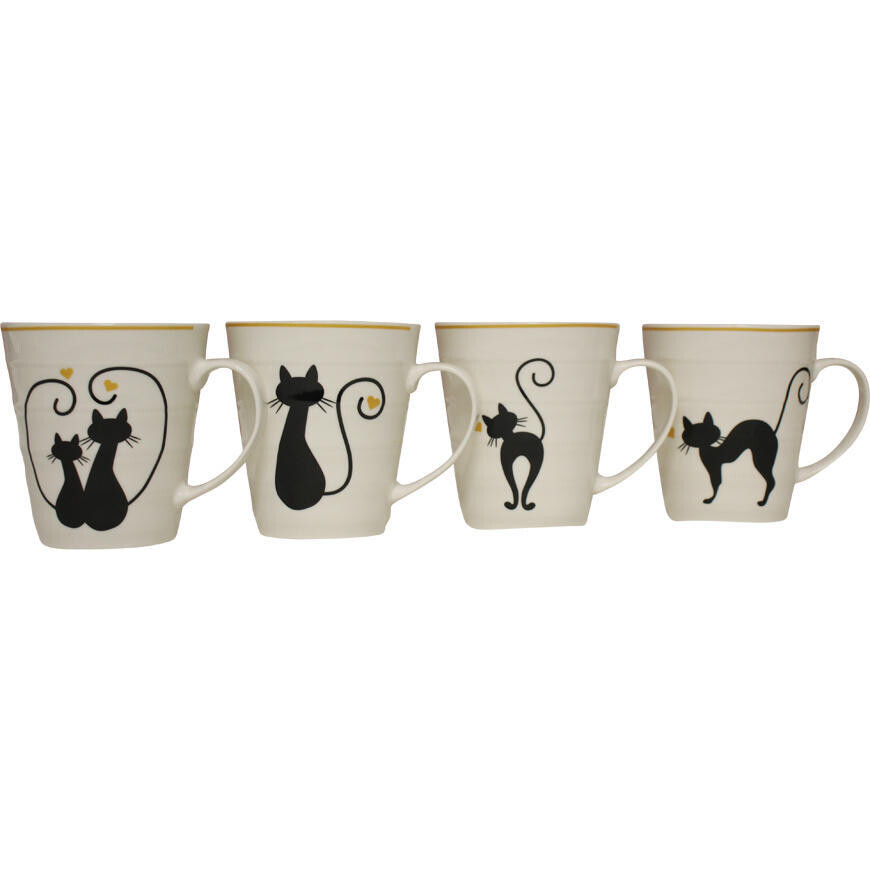 Mugs Cat Heart Asstd