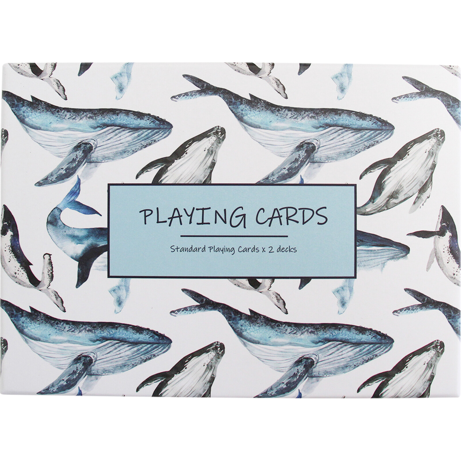 Playing Cards Whales