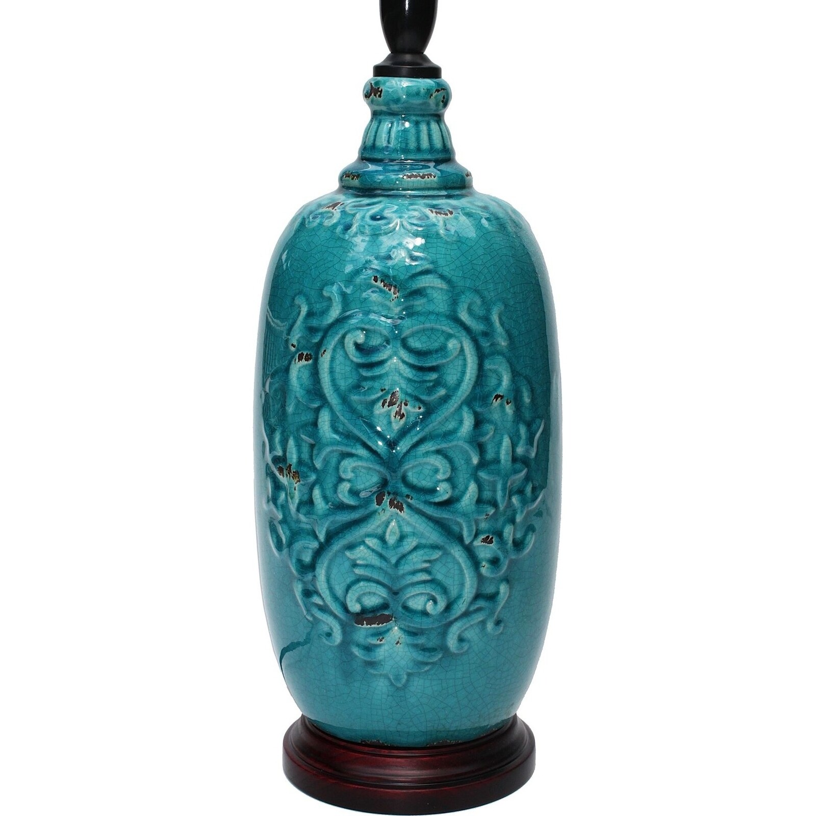 Table Lamp - Turquoise Motif