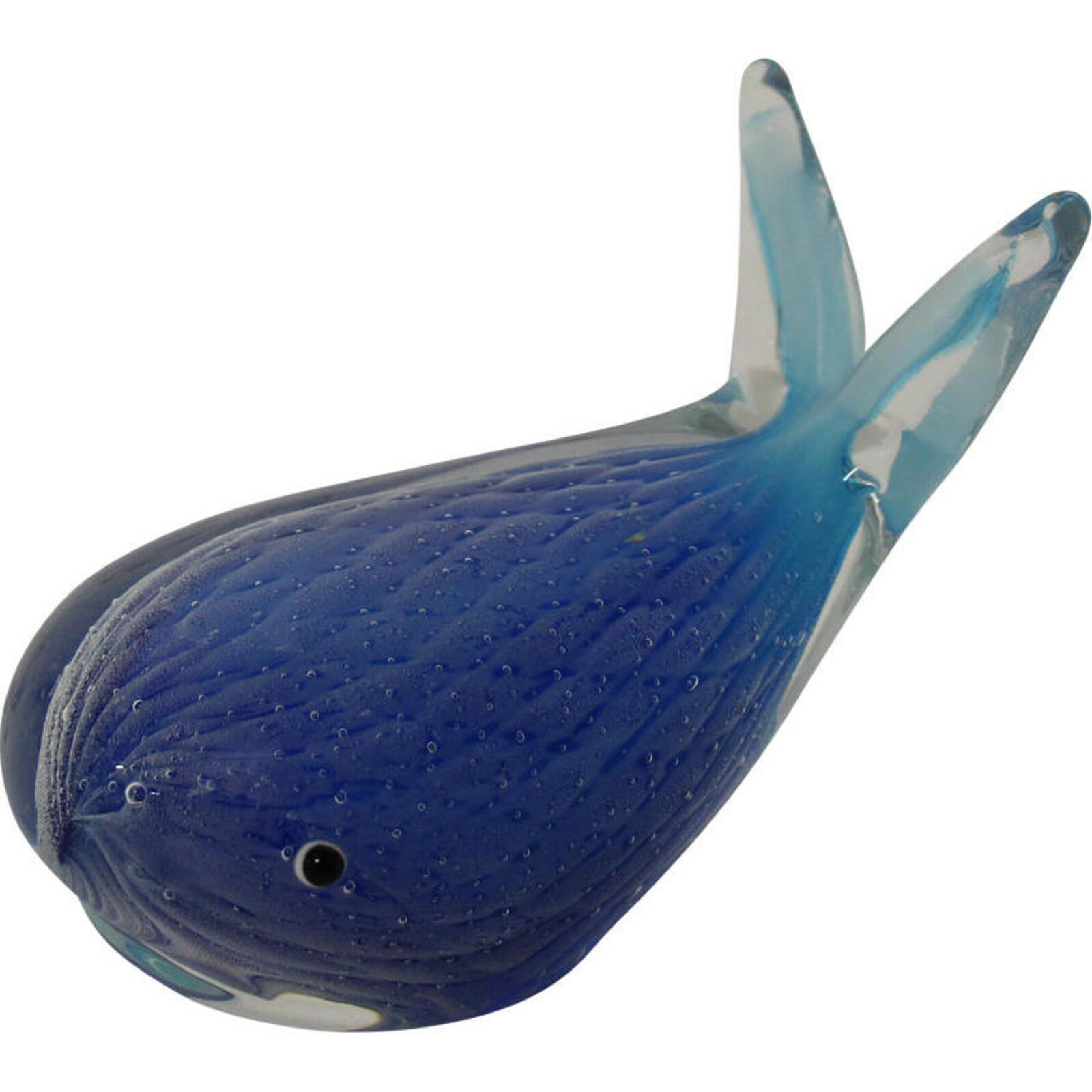 Glass Whale Marine Blue