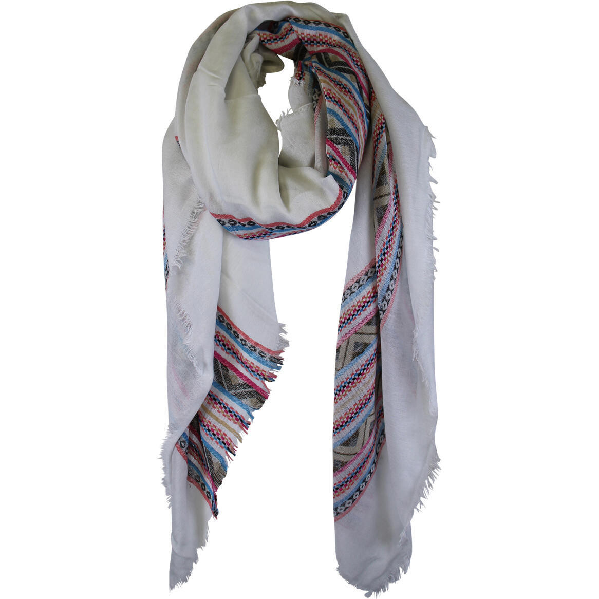 Scarf  White Fiesta