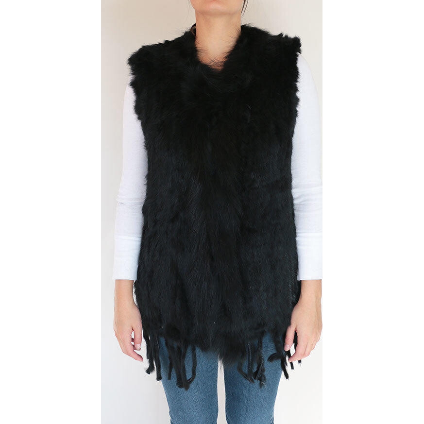 Lapin Vest Long Black