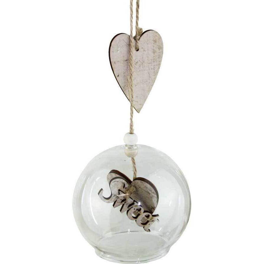 Hanging Bauble Heart