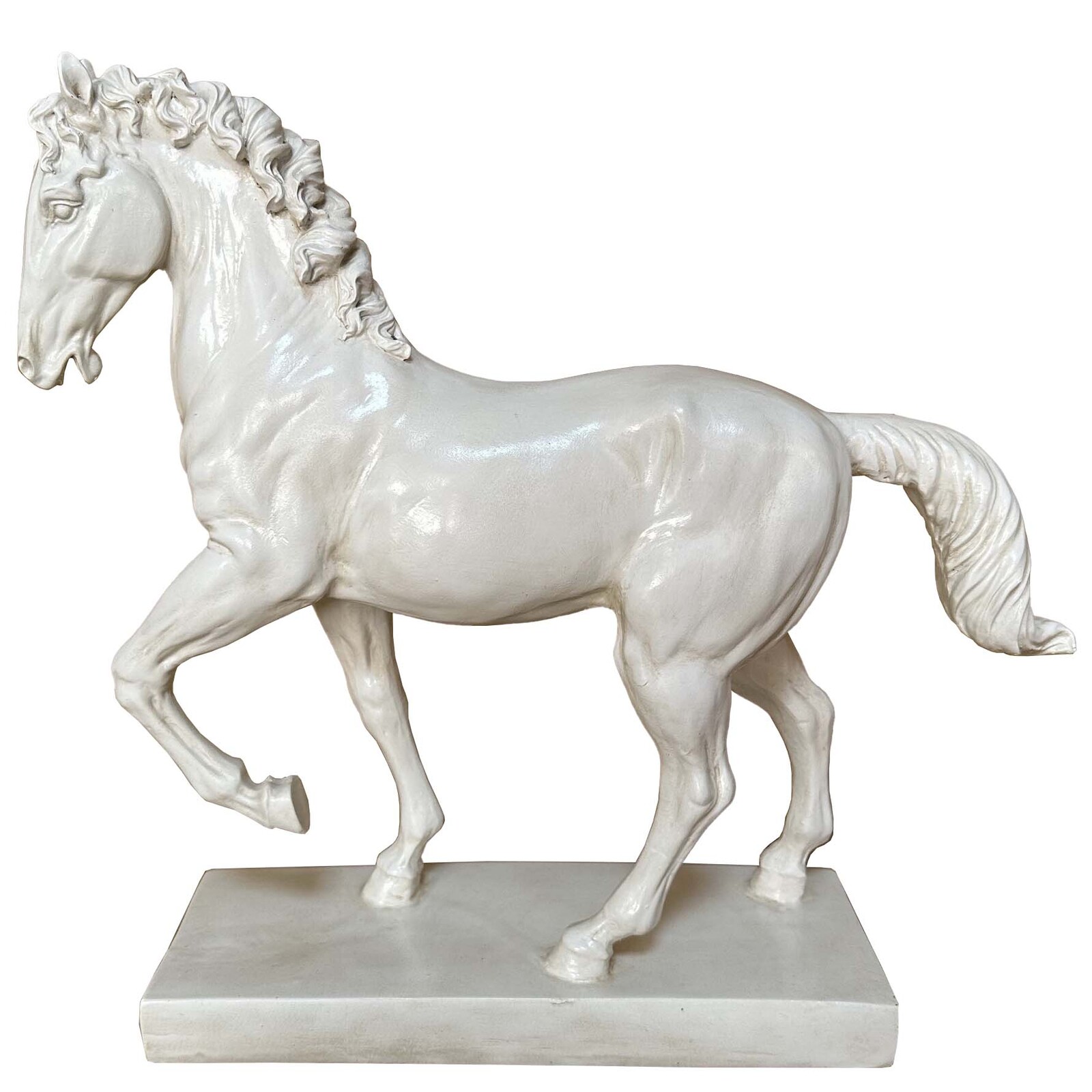 Horse 43cm White