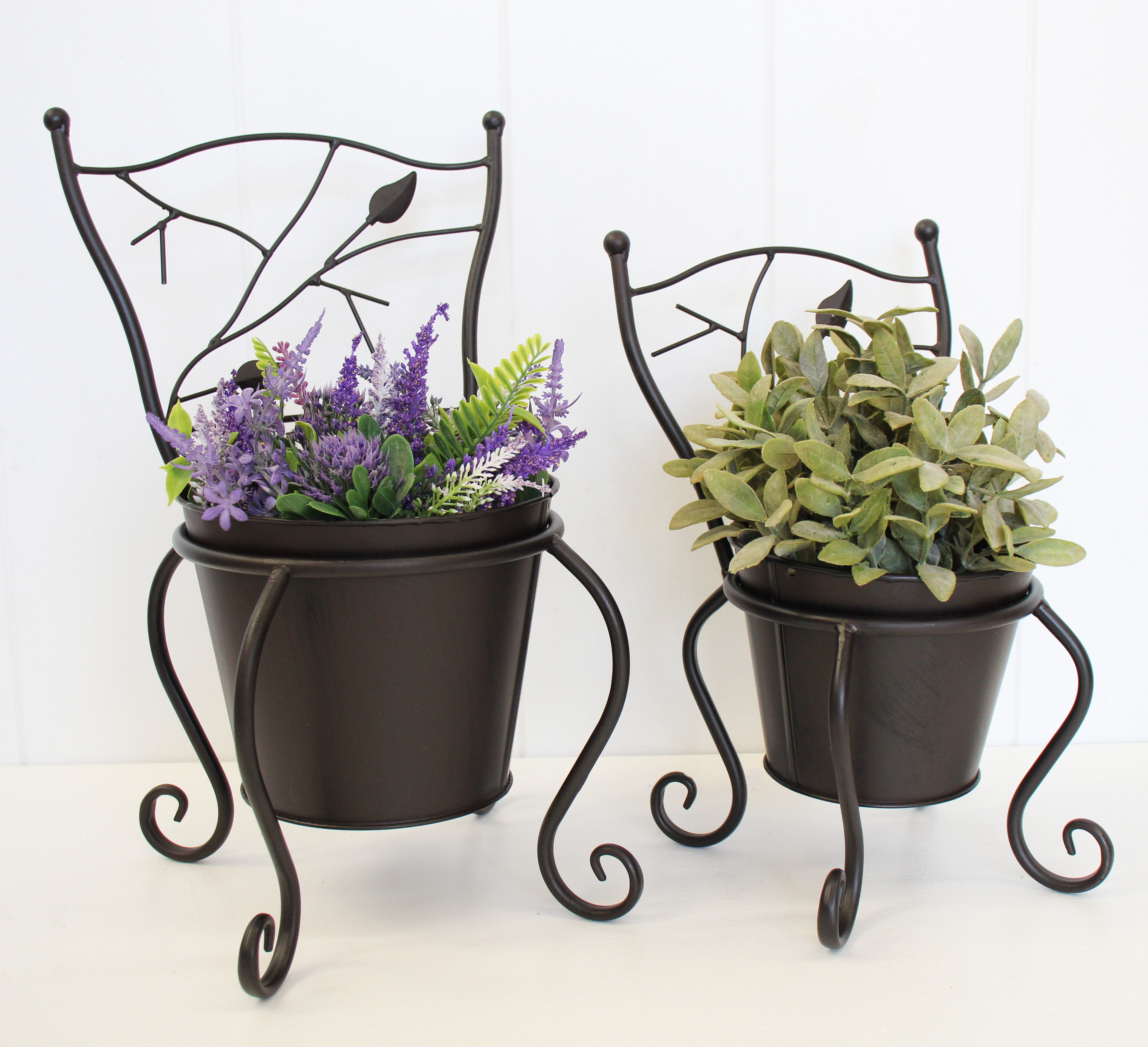 Planter Chair Sml Dk