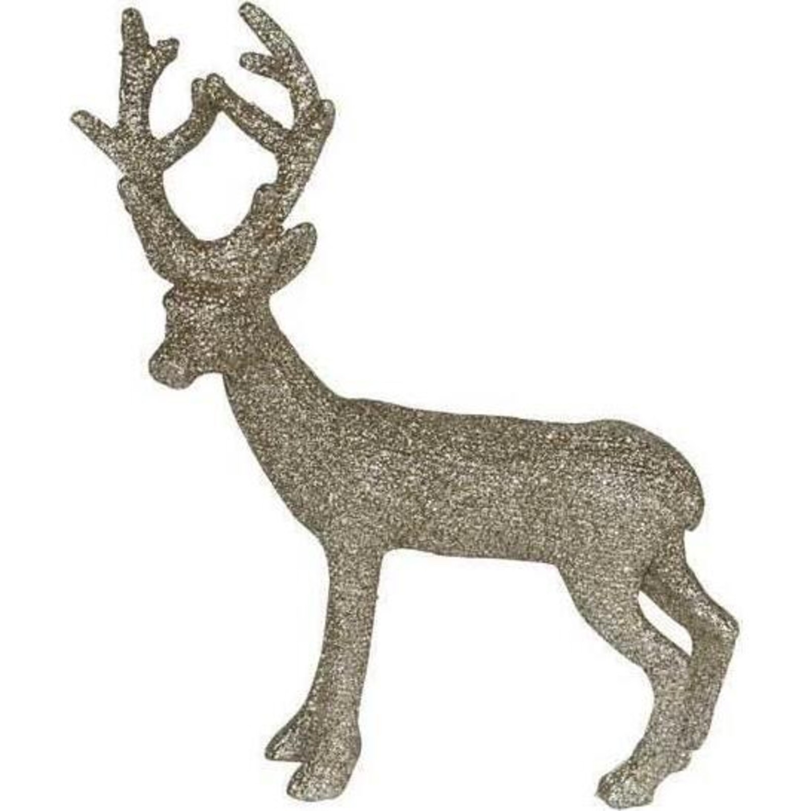 Standing Reindeer Champagne Small