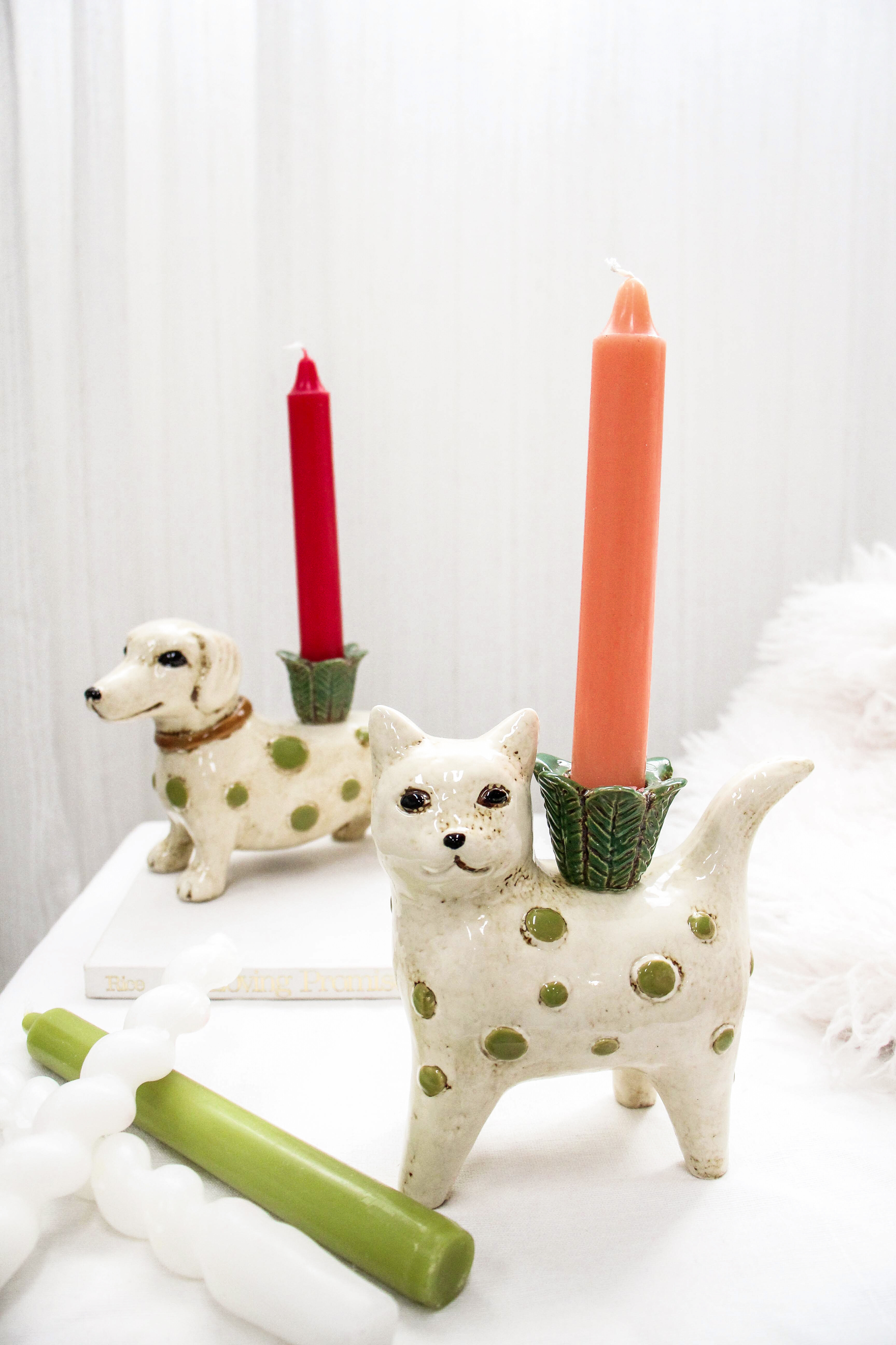 Dachshund Candle Holder