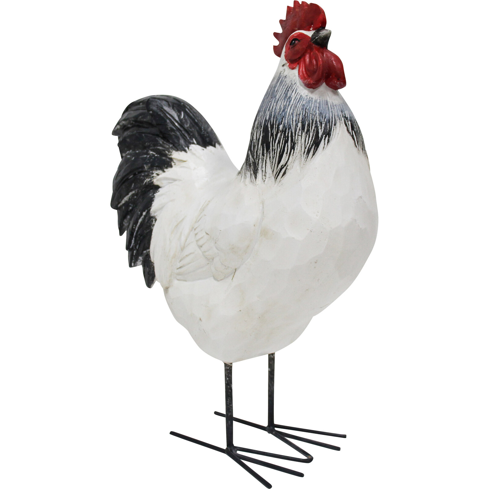 Tall White Rooster