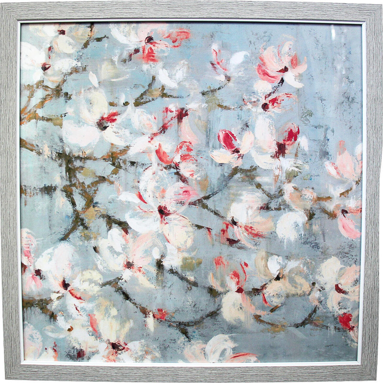 Framed Print Painted Blossoms