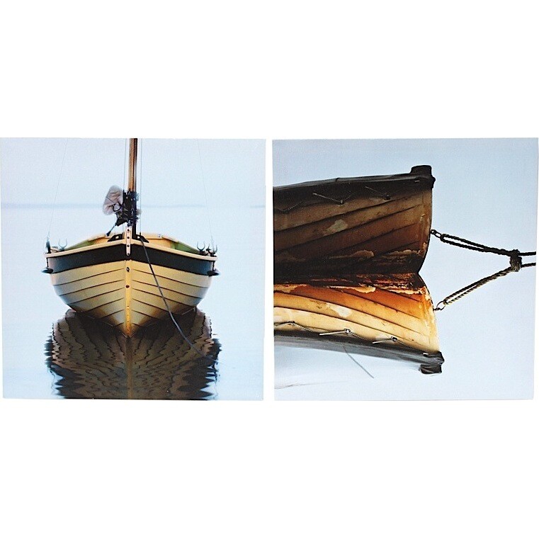 Canvas Print - Reflective Boat - Set 2