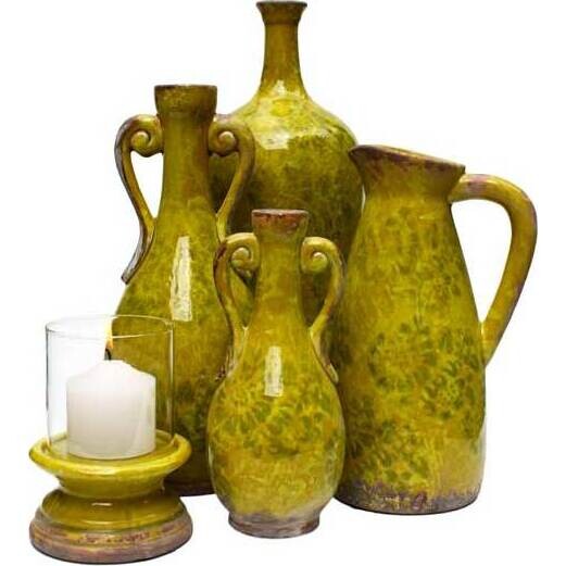 Jug - Flower Vert