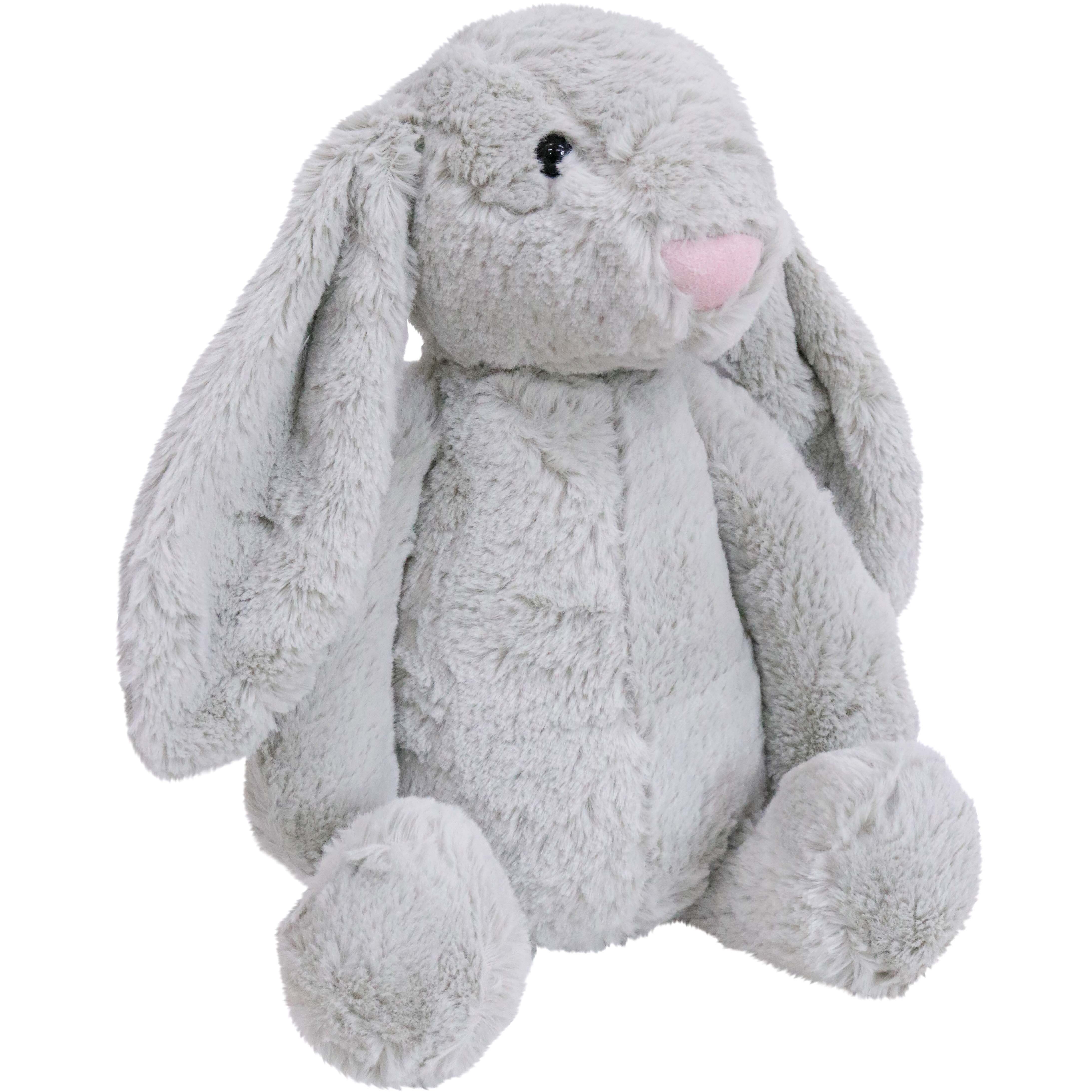 Plush Bunny Med Grey