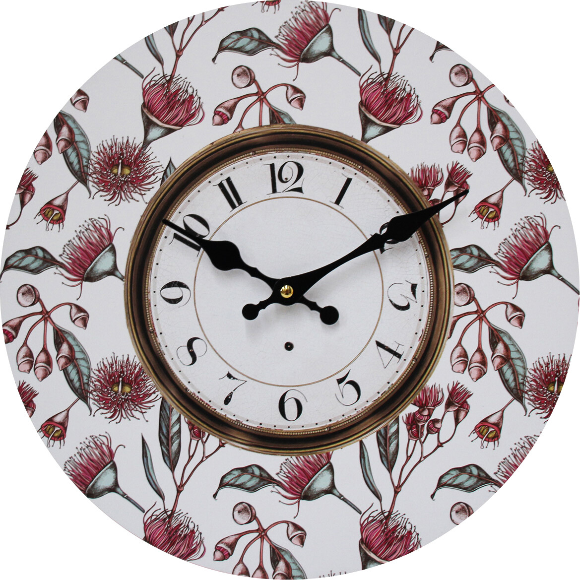 Clock Gum Flower 34cm