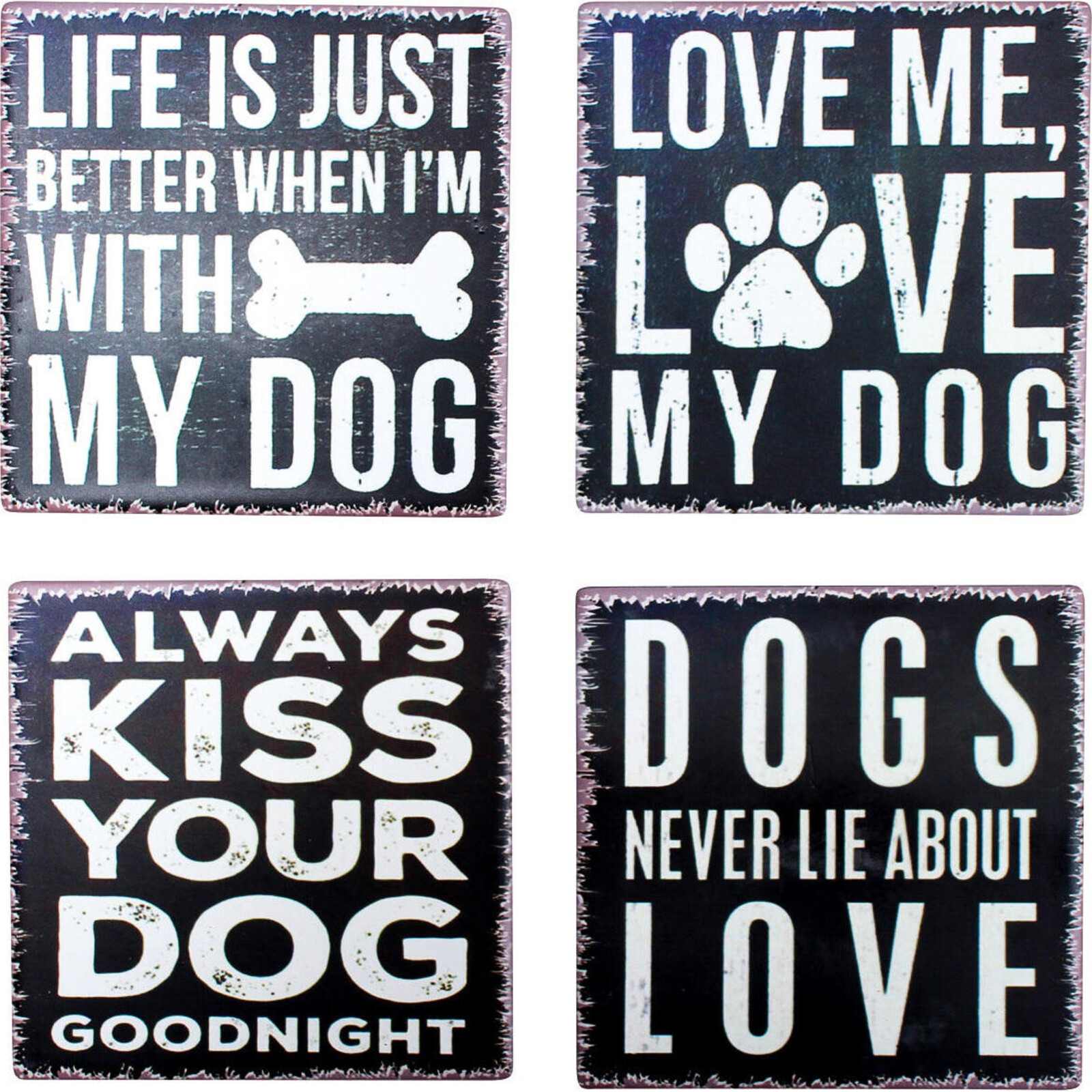 Coaster Dog Sayings