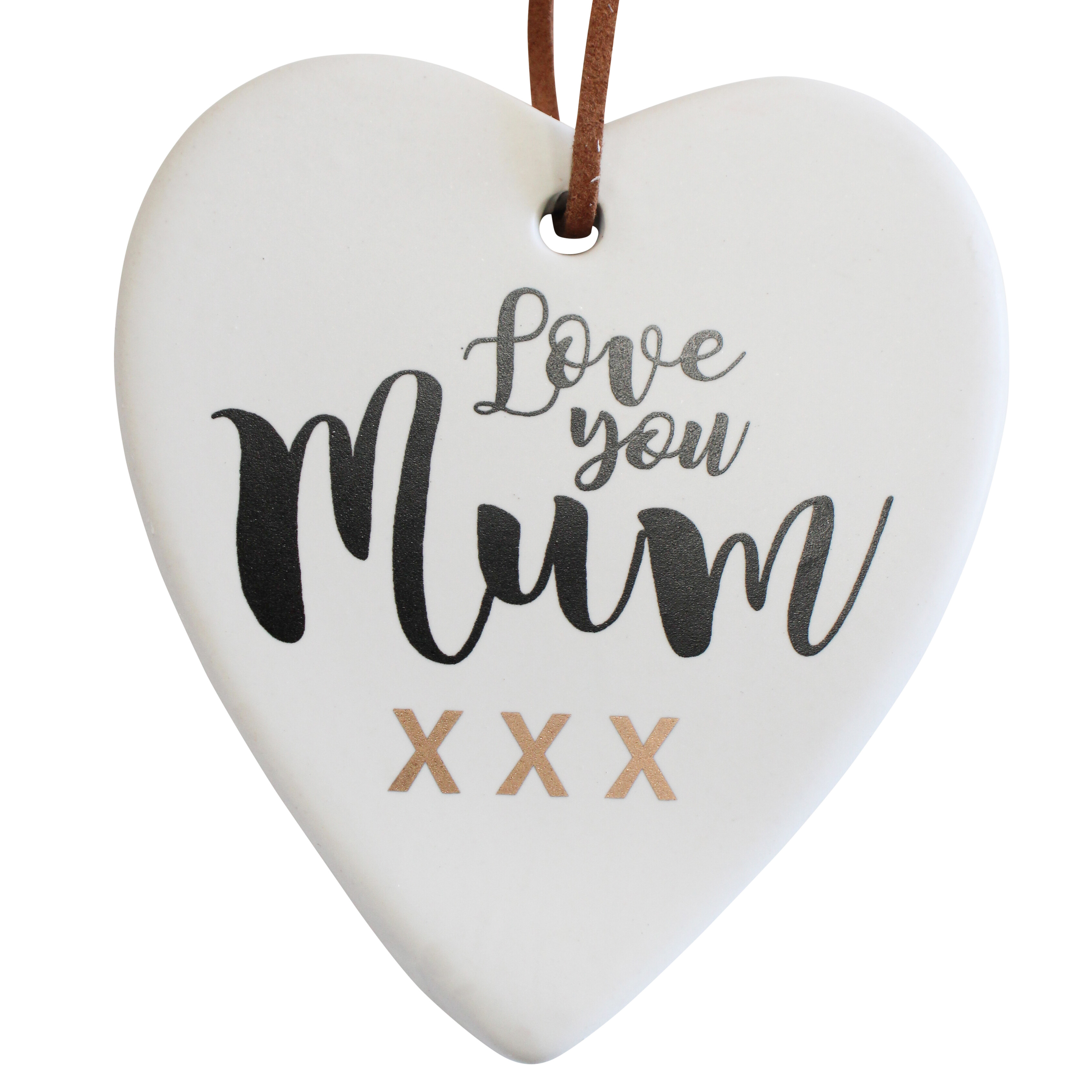 Hanging Heart Love Mum