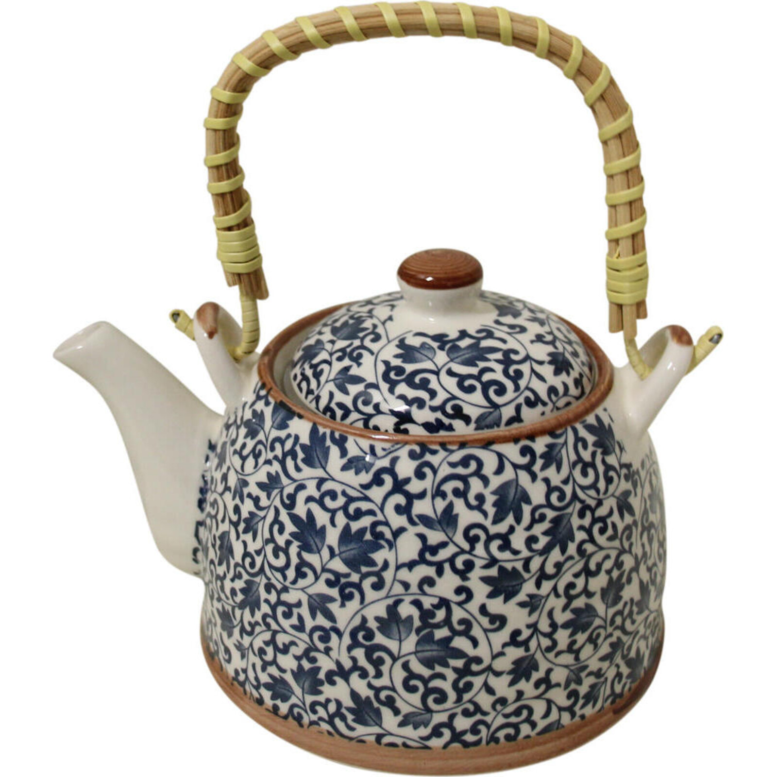 Teapot Blue Vine Sml