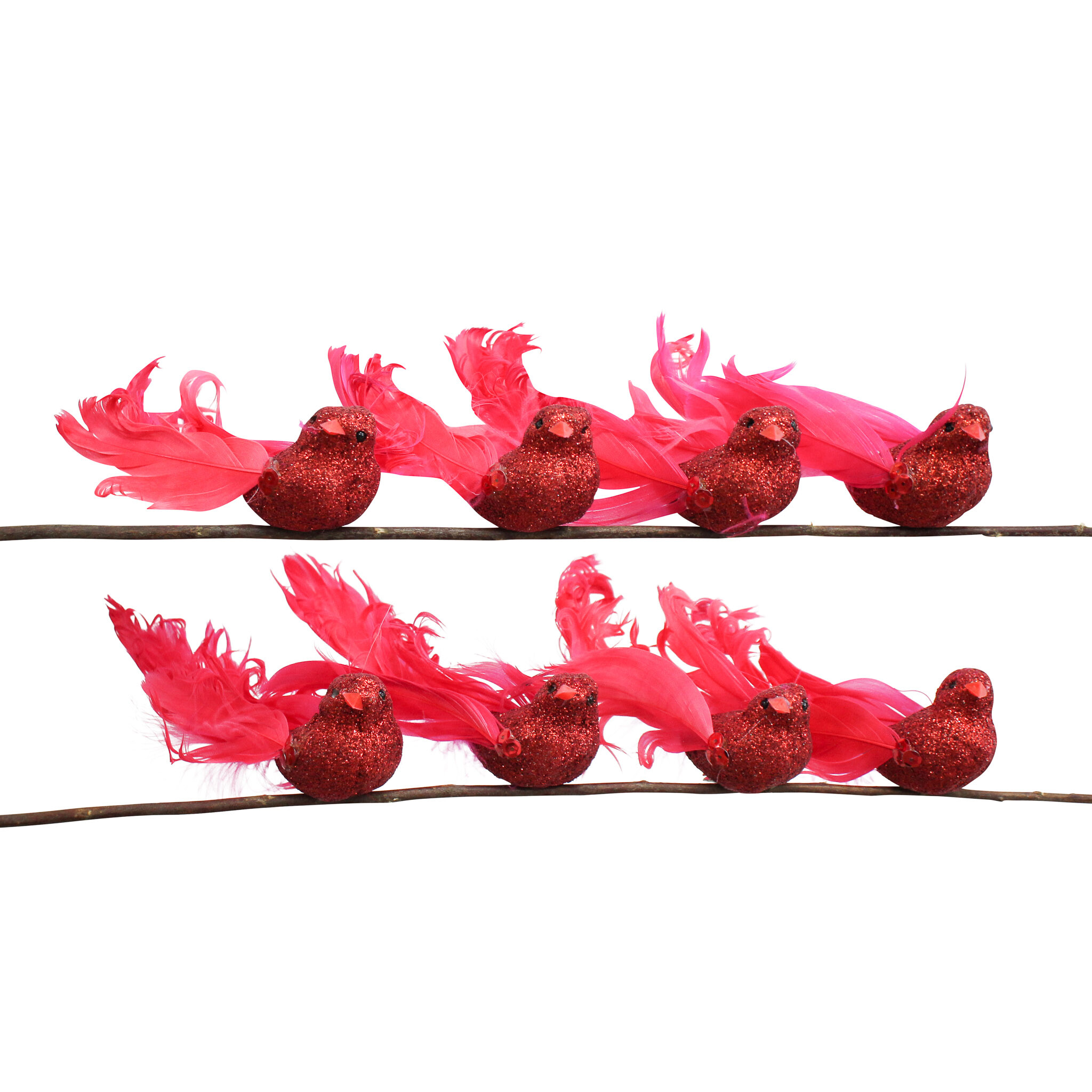 Clip Birds S/8 Ruby