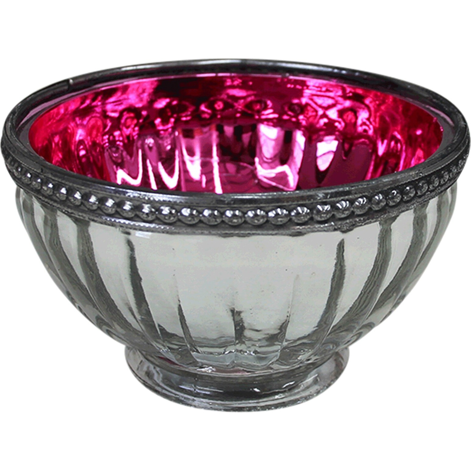 Votive Ribb Bowl Pop Pink