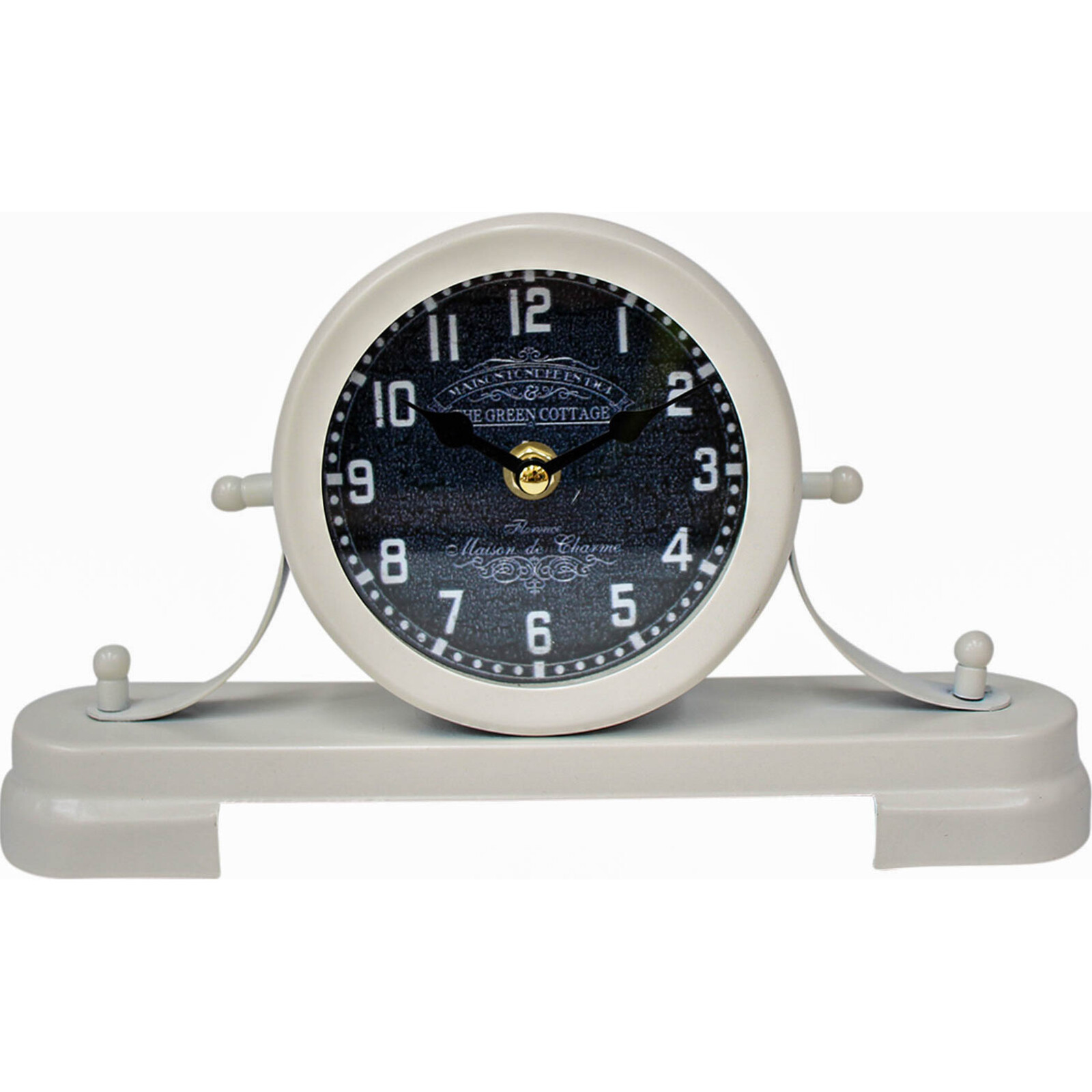 Table Clock Vintage Navy