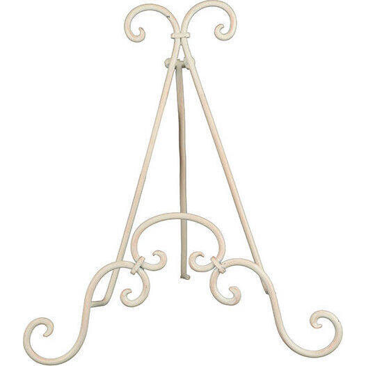 Plate stand - cream