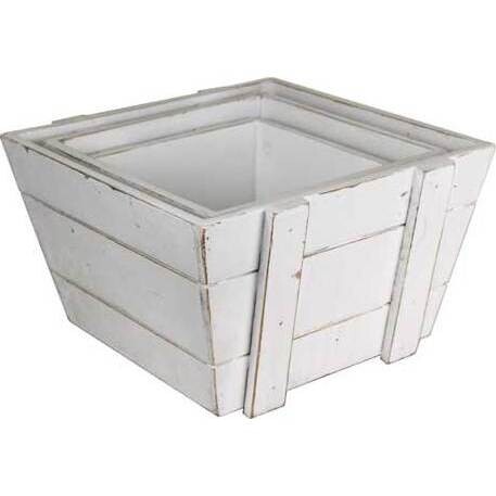 Crates Bianco Sq S/3