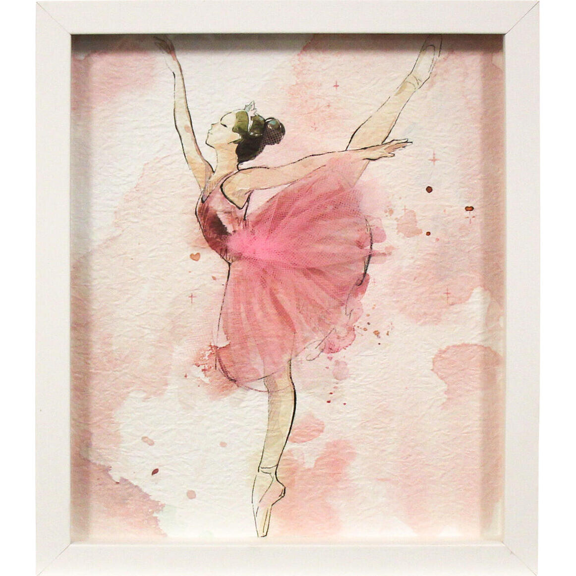 Framed En Pointe Pink