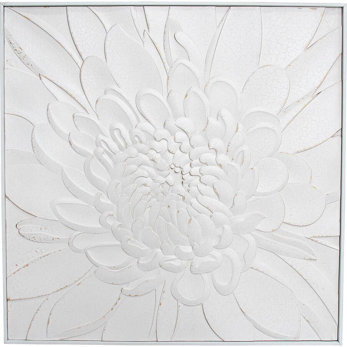 Wall Art Square Petal Carve