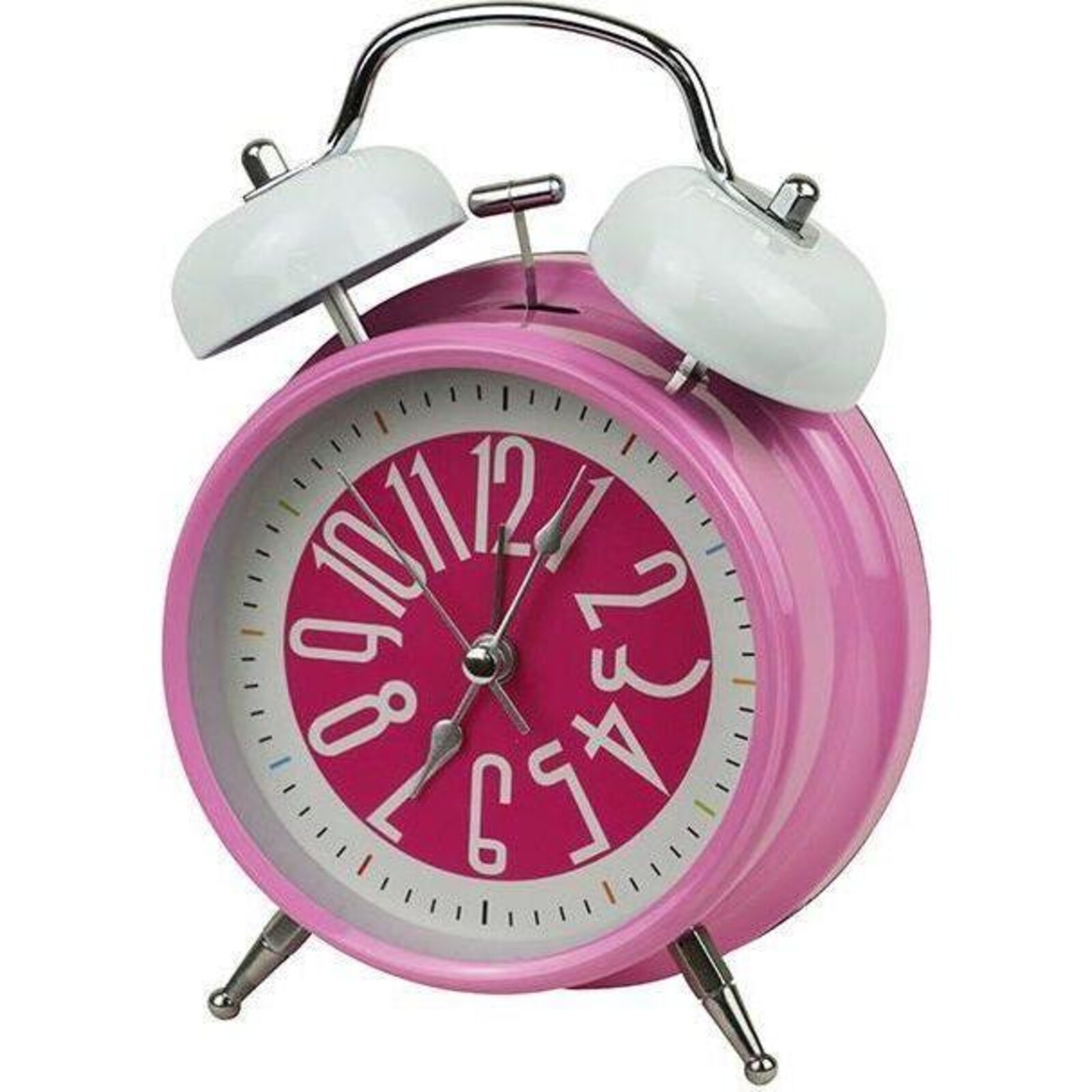 Alarm Clock Pink Centre