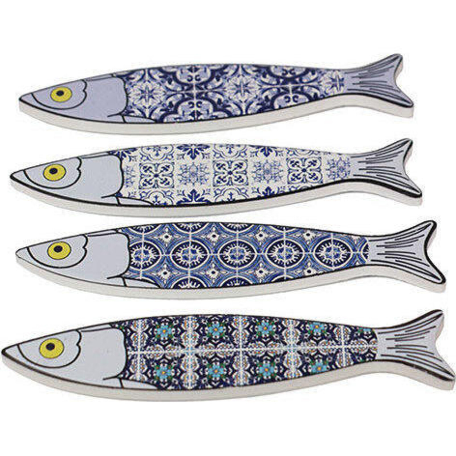 Magnets Pattern Fish S/4