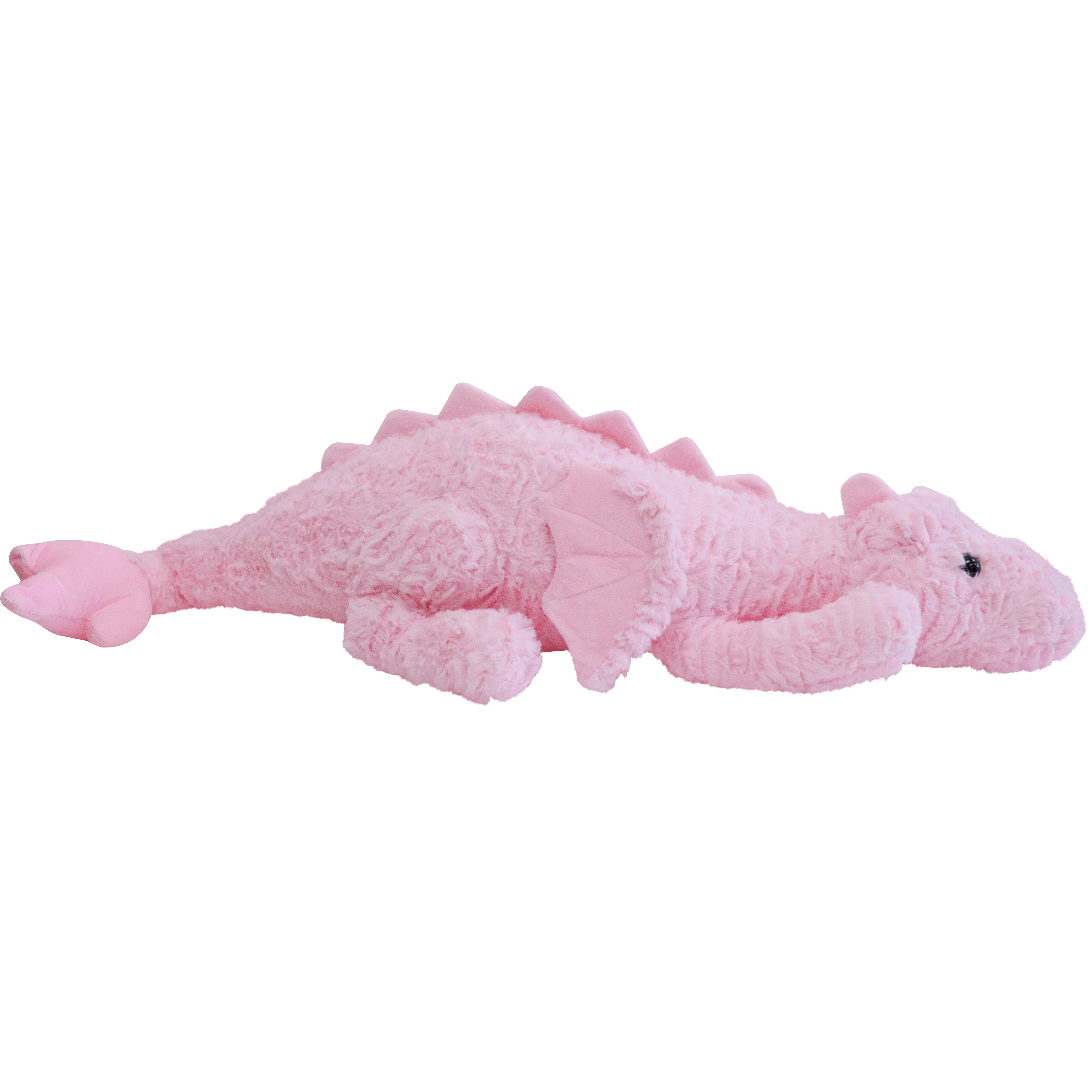 Plush Lrg Pink Dragon