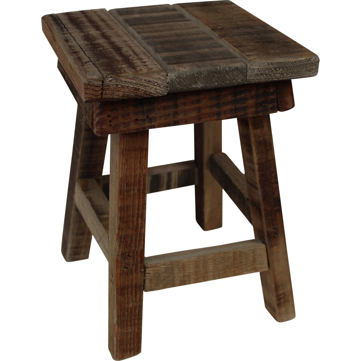 Stool Rustic Square