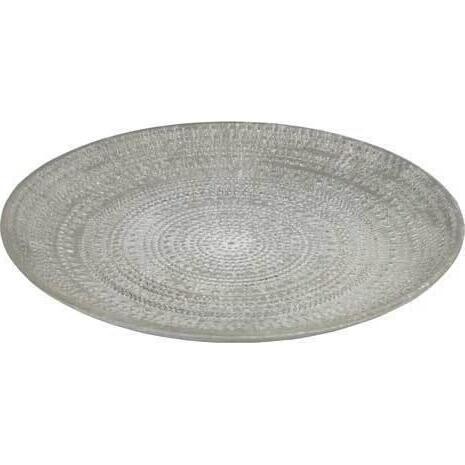 Tray Greywash Round Small