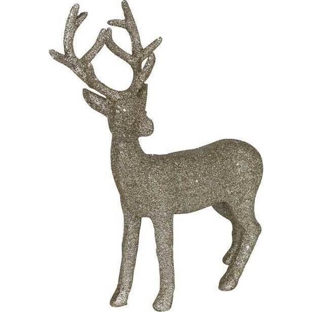 Standing Reindeer Champagne Medium