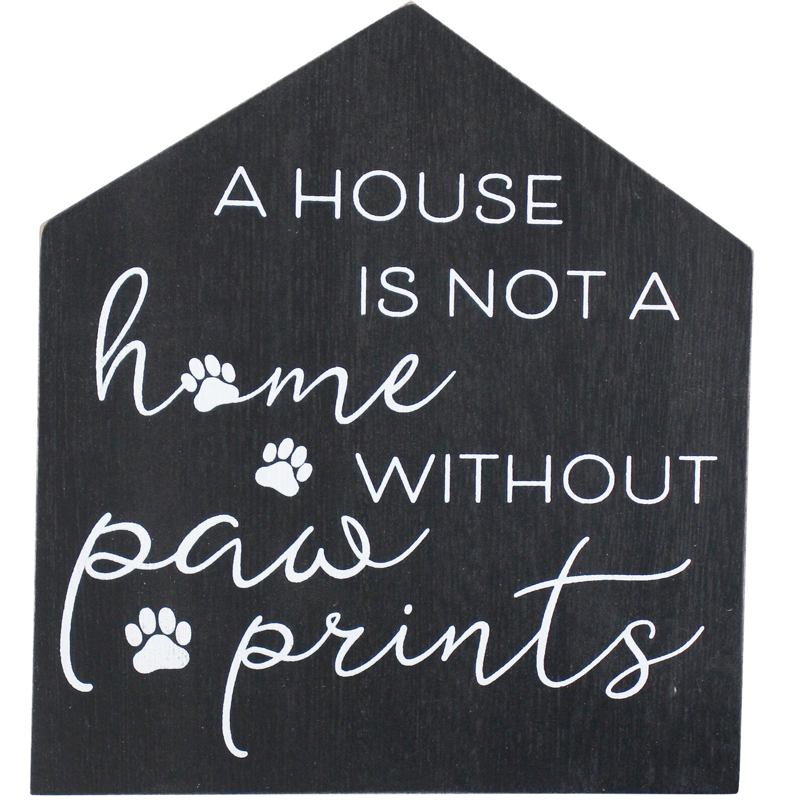 Sign House Paw Prints