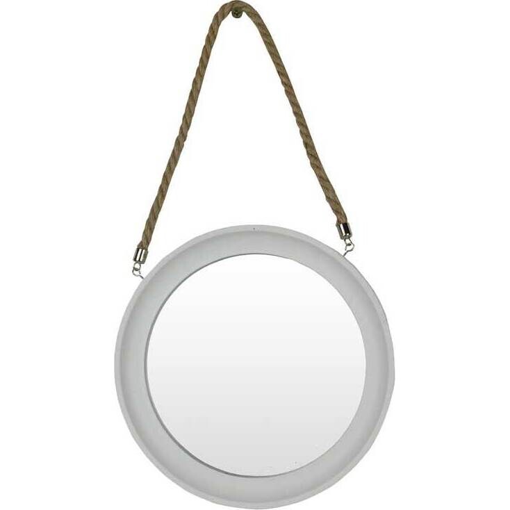 Mirror Circle White Small