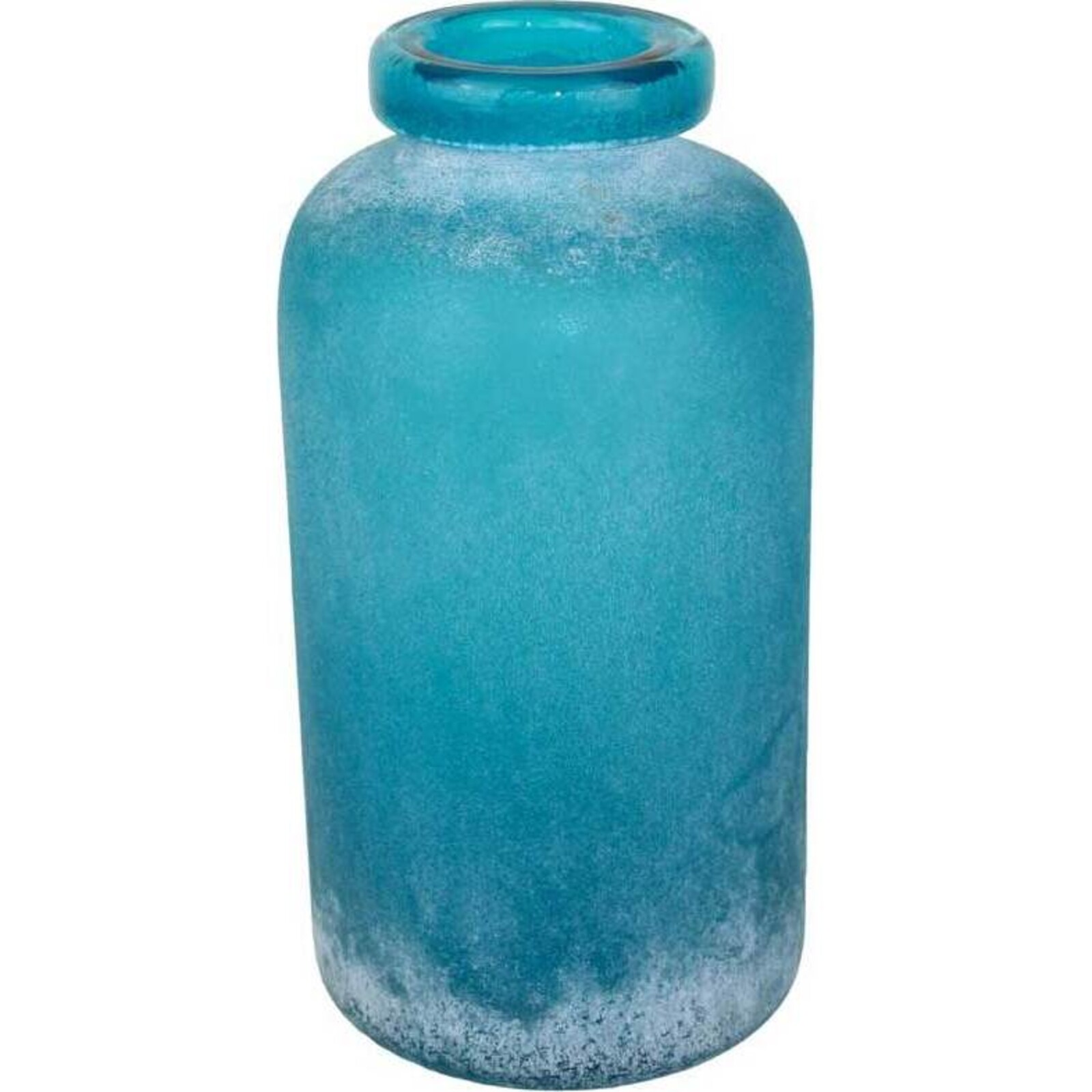 Glass Vase Teal Medium
