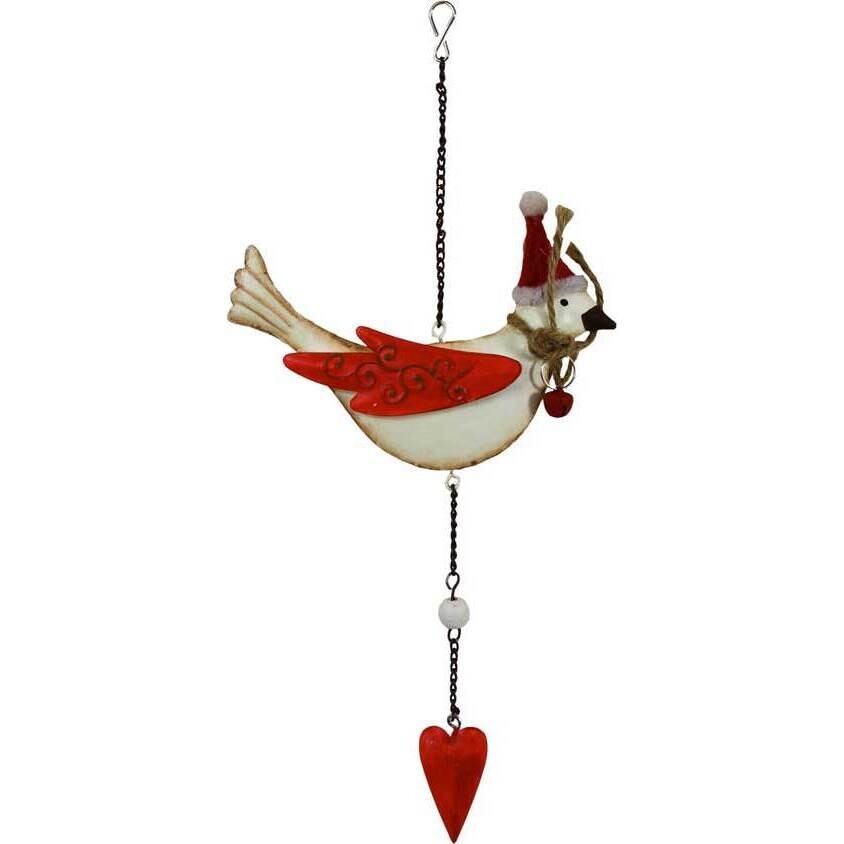 Hanging Bird Santa Hat