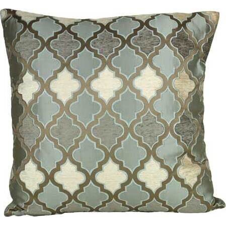 Cushion Quatrefoil Silver