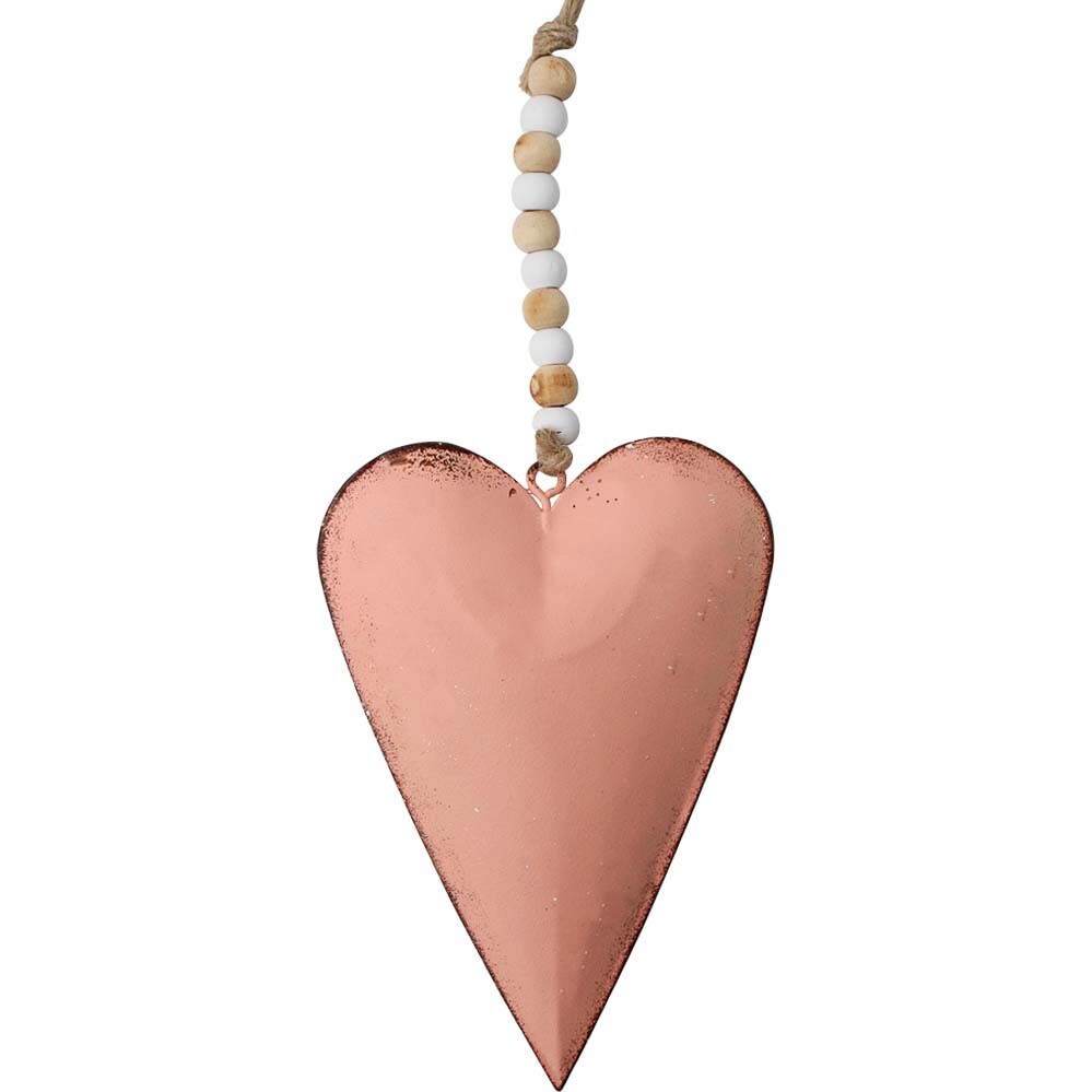 Hanging Heart Peach